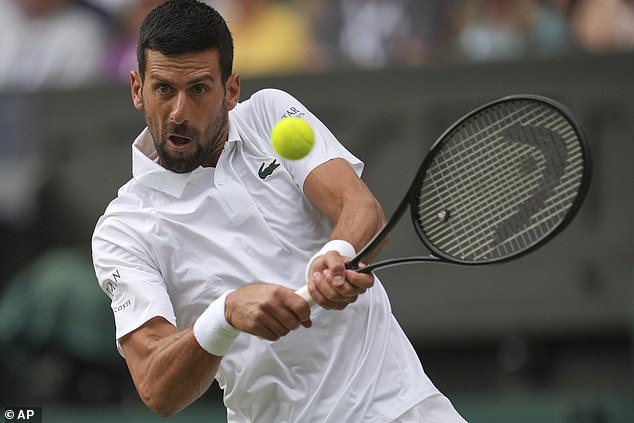 De Minaur se suočava s teškim izazovom protiv sedmostrukog prvaka Wimbledona Novaka Đokovića (na slici)