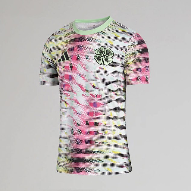 Celtic-ov novi psihodelični dres prije meča zasigurno je odvažan dizajn