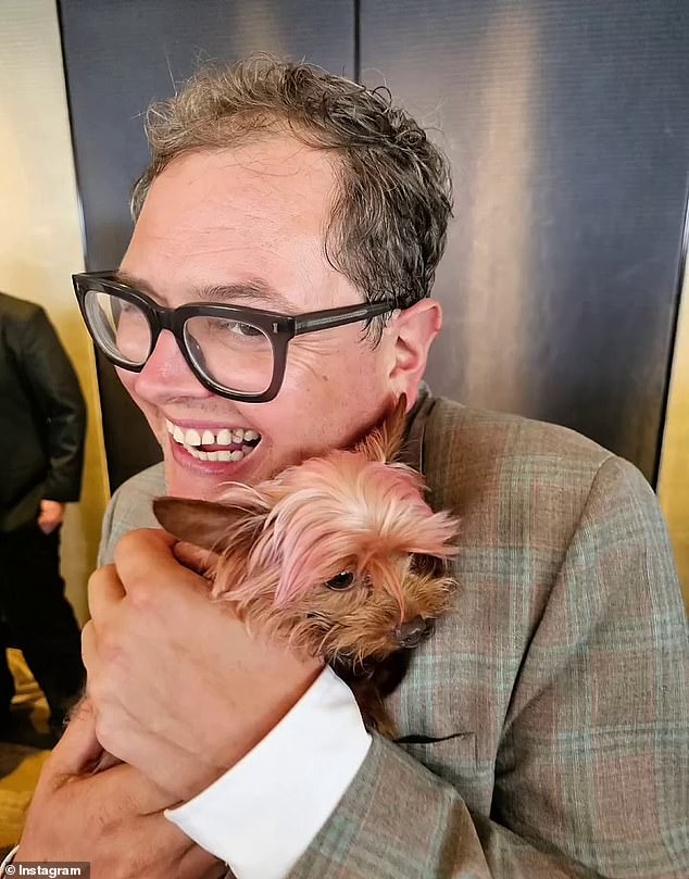 I Mel B -ov voljeni Yorkshire Terrier Pup Cookie služio je vrlo važnu ulogu na branicima kao nosilac prstena