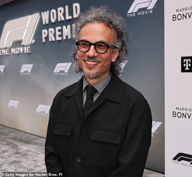 Njegova uloga ravnatelja tima Racing Bullsa zabilježila je porast profila - ovdje je na svjetskoj premijeri za F1 film