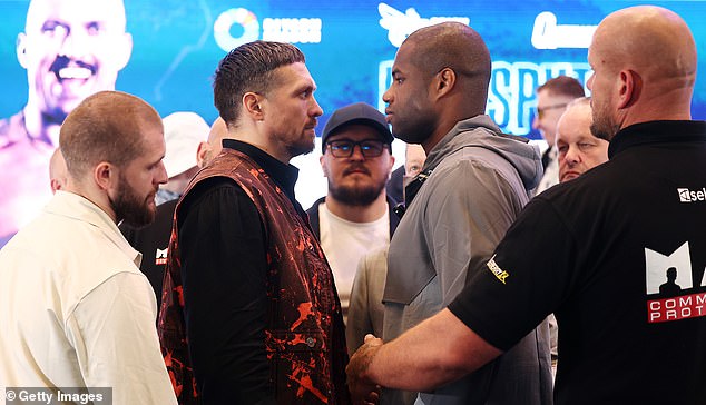 Usyk se sprema za svoj ogromni neprikosnoveni obračun protiv Daniela Duboisa na Wembleyju