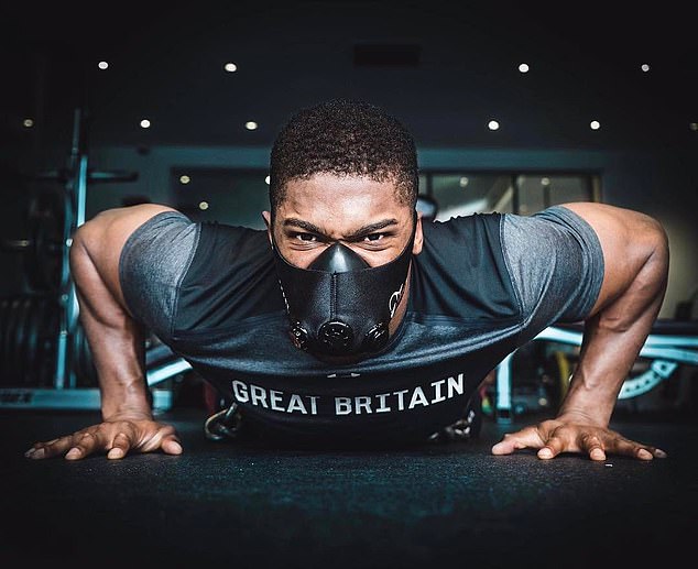 Athletes wear altitude masks to replicate training at altitude where there is less oxygen in the air, making the body work harder