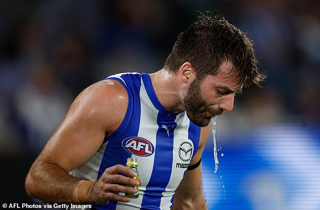 Some say drink it. Some say you shouldn't drink it but instead swill it around your mouth for 30 seconds then spit it out