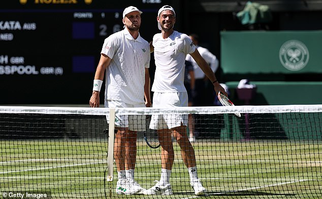 Oni su prvi all -britanski duo koji je osvojio muške parove u SW19 od 1936. - 89 godina