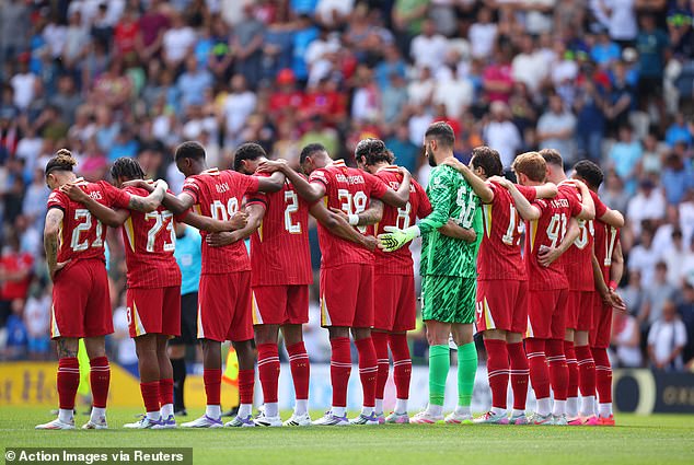 Liverpool i Preston održali su minutu tišinu u čast Jota i njegovog brata prije utakmice