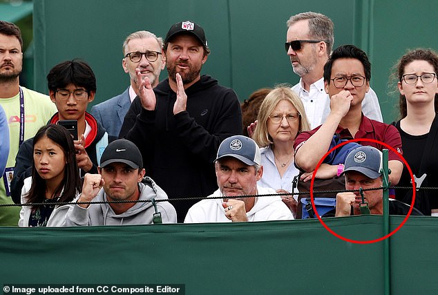 Bivši svjetski broj 1 Lleyton (kružili u gomili u All England Clubu ove godine) bio je dvorište na Cruzovim utakmicama