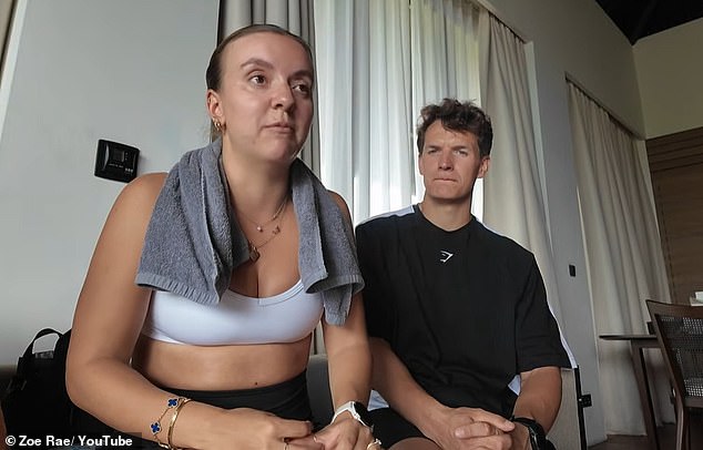 U novom videozapisu na YouTubeu, Zoe je rekla za kameru: 'Otkako slijeću na Bali, nešto za nas nije bilo baš u redu. Došli smo ovdje s visokim očekivanjima jer smo to vidjeli na društvenim medijima '