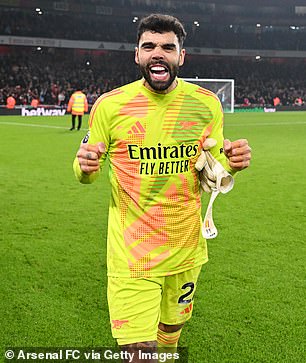 David Raya rivals Alisson as the best keeper in the league after two stellar season's at Arsenal