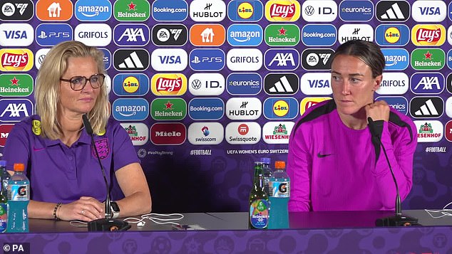 Sarina Wiegman rekla je: 'Nemam pojma o čemu govoriš' kad je ispitivala na strani