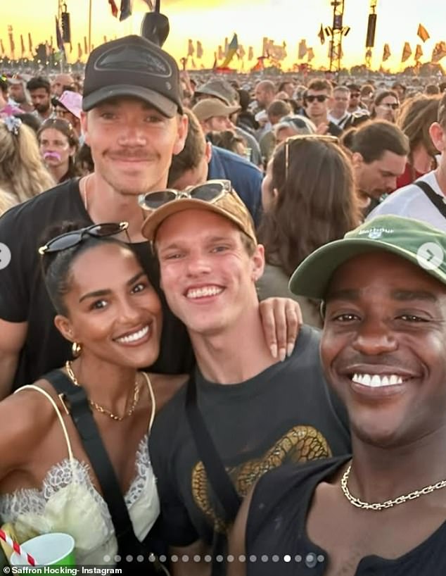 Čini se da je Will već nastavio i upoznaje se s Top Boy glumicom Saffron Hocking (na slici) nakon što su prošlog mjeseca provodili vrijeme zajedno u Glastonburyju