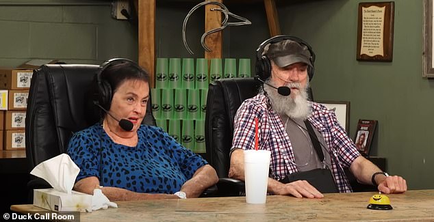 Ranije ovog mjeseca, Kay (viđena gore) pojavila se iznenađujući na podcastu patke u kojem je rekla: 