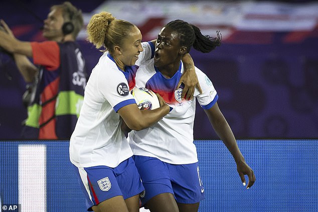 Sarina Wiegmana strana je dobila na razini samo dvije minute kasnije preko Michelle Agyemang