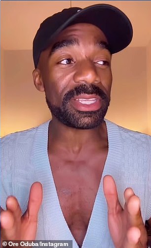 Oduba je rekao da se 'sramio i neugodno' nakon što je postao žrtva prevare