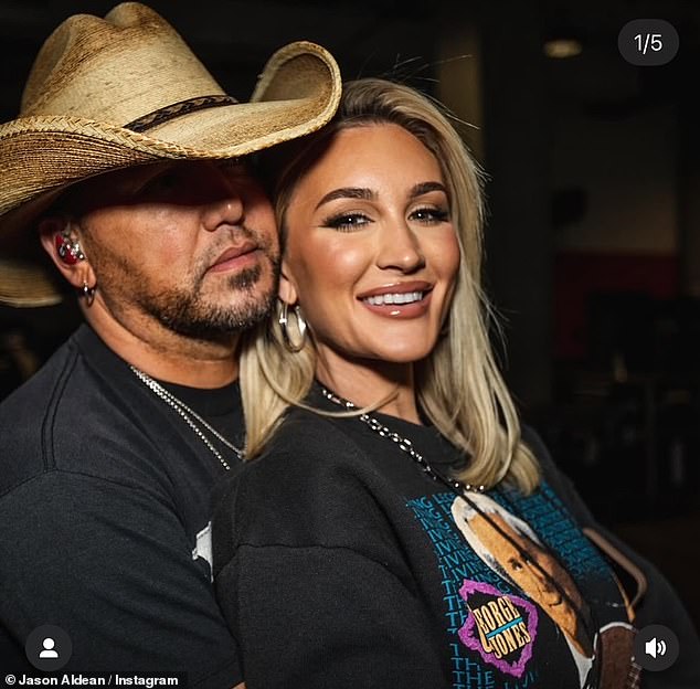 Aldean je poželjela Bretanja sretan rođendan prošlog mjeseca na Instagramu