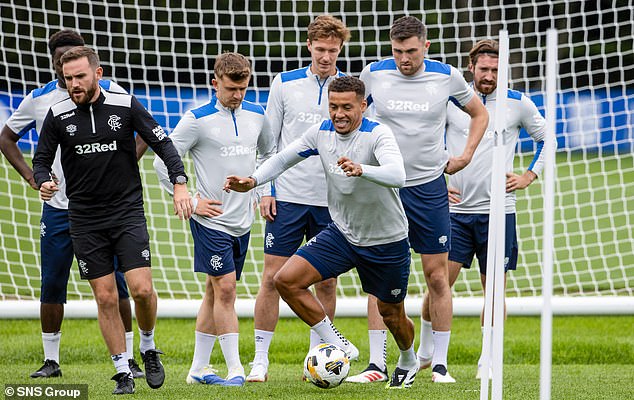 Skiper Rangersa James Tavernier vodi put u treningu ispred kvalifikatora CL