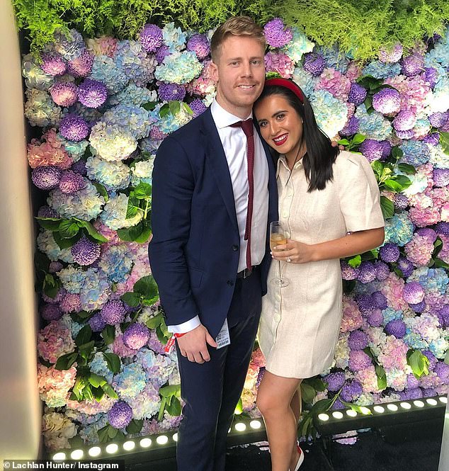 Sullivan-Thorpe podijelila se sa suprugom zvijezde Buldoga Lachie Hunter (na slici) 2023