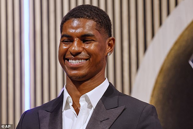 Rashford se nije mogao prestati smiješiti njegovom otkrivanju - i dobio je dobrodošlicu s pet zvjezdica