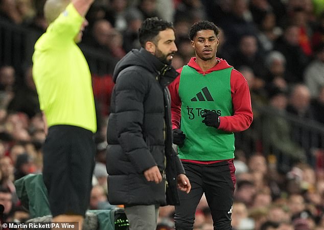 Rashfordov životni stil bio je među zabrinutostima šefa Uniteda Ruben Amorim kada je napadač posuđen u siječnju