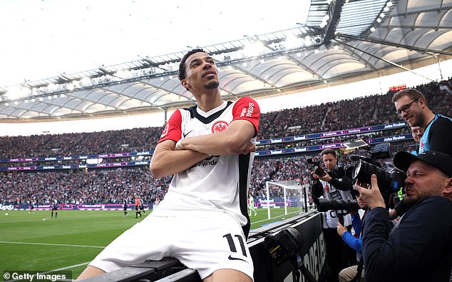 Ekitike je ovaj tjedan zapečatio svoj potez od 79 milijuna funti na Anfield nakon što je impresionirao u Eintracht Frankfurt