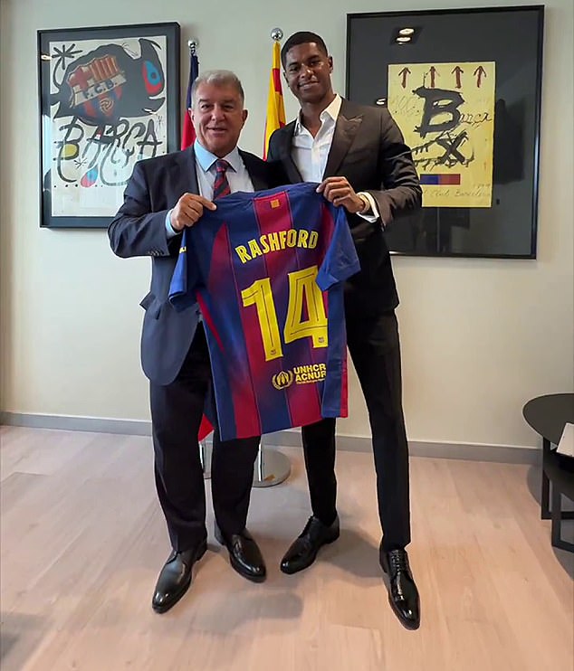 Barcelona predsjednik Laporta čini sve što može kako bi se njegov novi napadač osjećao kao kod kuće