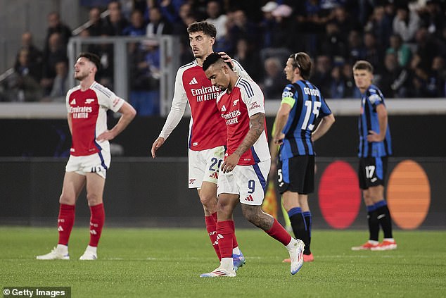 Ozljede Kai Havertz i Gabriel Isus napustile su Artetu bez priznate br. 9 Posljednja kampanja