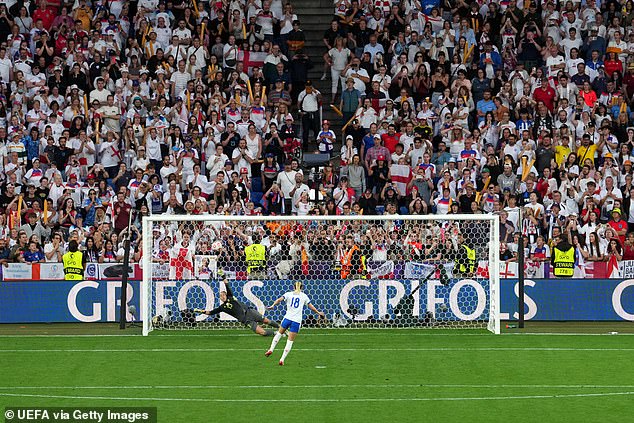 Chloe Kelly je udarala pobjednički udarac dok je pojačala da uzme petu kaznu Engleske