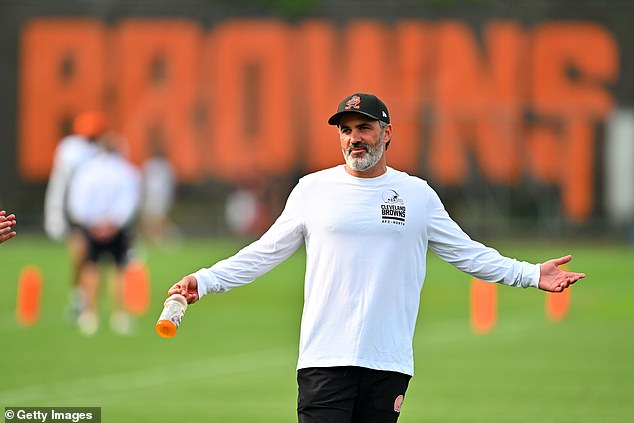 Trener Kevin Stefanski prikazao je vodeći trening kamp Browns prošlog tjedna