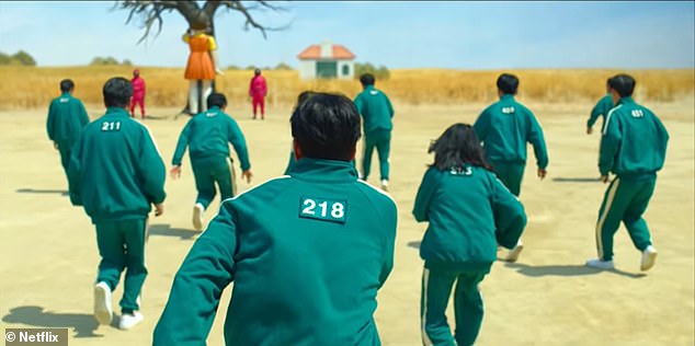 Farrell je na treningu koristio izazove iz serije Squid Game Netflix