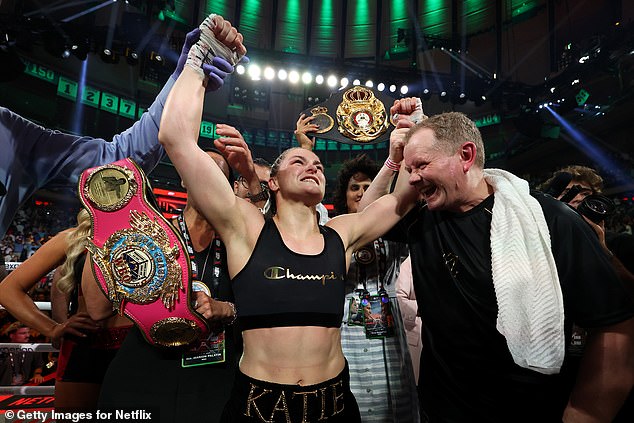Farrell je igrao nadahnjujuću poruku irske bokserske zvijezde Katie Taylor prije drugog testa