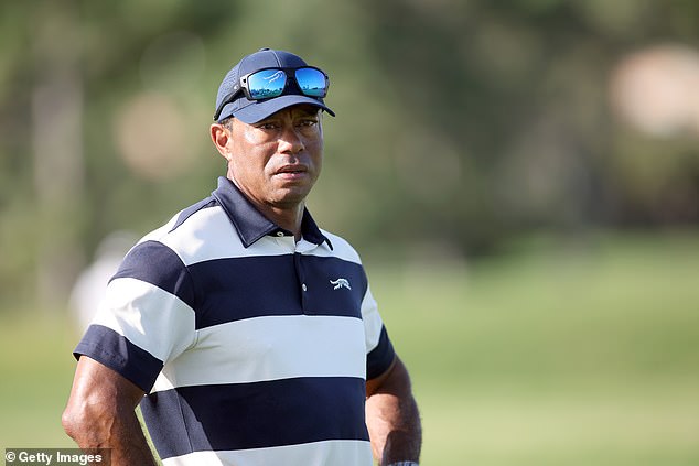Tiger Woods gledao je ranije ovog mjeseca kada se Charlie borio u američkom juniorskom AM