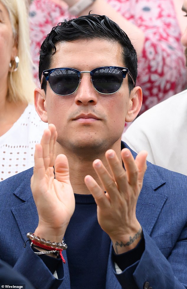 Ramirez na šestom danu teniskog prvenstva u Wimbledonu u All Engleskoj tenis i Croquet Club 5. srpnja u Londonu