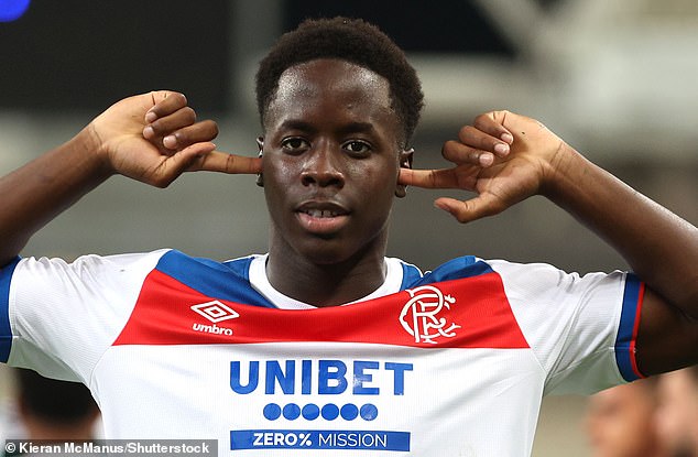 Djeidi Gassama postigao je ključni gol u kojem je Rangers napredovao u Ligi prvaka