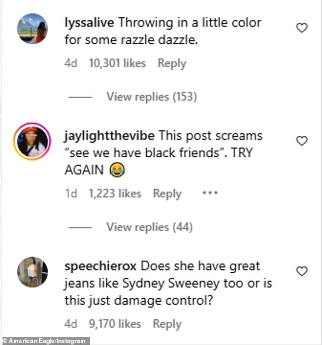 »Ovaj post vrišti "Vidite, imamo crne prijatelje,"'Instagram korisnik @JayLightTheVibe složio se. 'Pokušaj ponovo'