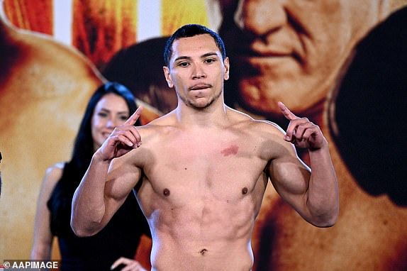 Rahim mundine tijekom vaganja uoči svog podsmijeha protiv Joea Vatusaqata na bokserskom meču između Paula Gallena i Sonnyja Billa Williamsa u Qudos Bank Areni u Sydneyu, u utorak, 15. srpnja 2025. (AAP Image/Dan Himbrechts) Ne samo arhiviranje, samo urednica, samo arhiviranje