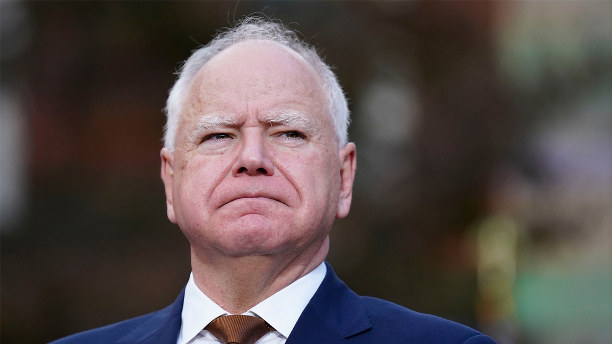 Tim Walz Closeup Shot