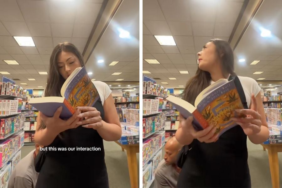 Crowder je navodno i muškarac koji njuška ženinu stražnjicu u virusnom tiktoku u Barnes & Noble u kolovozu 2023. godine.