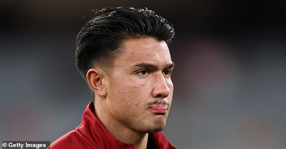 MELBOURNE, AUSTRALIA - JULY 26: Marcus Smith of the British & Irish Lions inspects the field ahead of the second test of the series between Australia Wallabies and British & Irish Lions at the Melbourne Cricket Ground on July 26, 2025 in Melbourne, Australia. (Photo by Cameron Spencer/Getty Images)