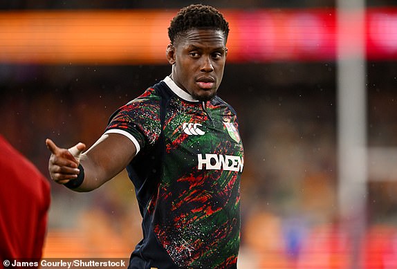 Mandatory Credit: Photo by James Gourley/Shutterstock (15410953i) Maro Itoje of the British & Irish Lions Australia v British & Irish Lions, Second Test Match, Lions Tour of Australia, Rugby Union, Melbourne Cricket Ground, Melbourne, Australia - 26 Jul 2025