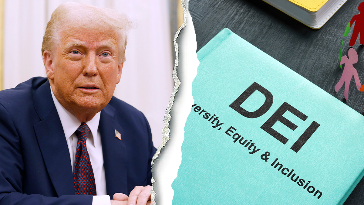 Trump, lijevo; Dei na dokumentu, točno