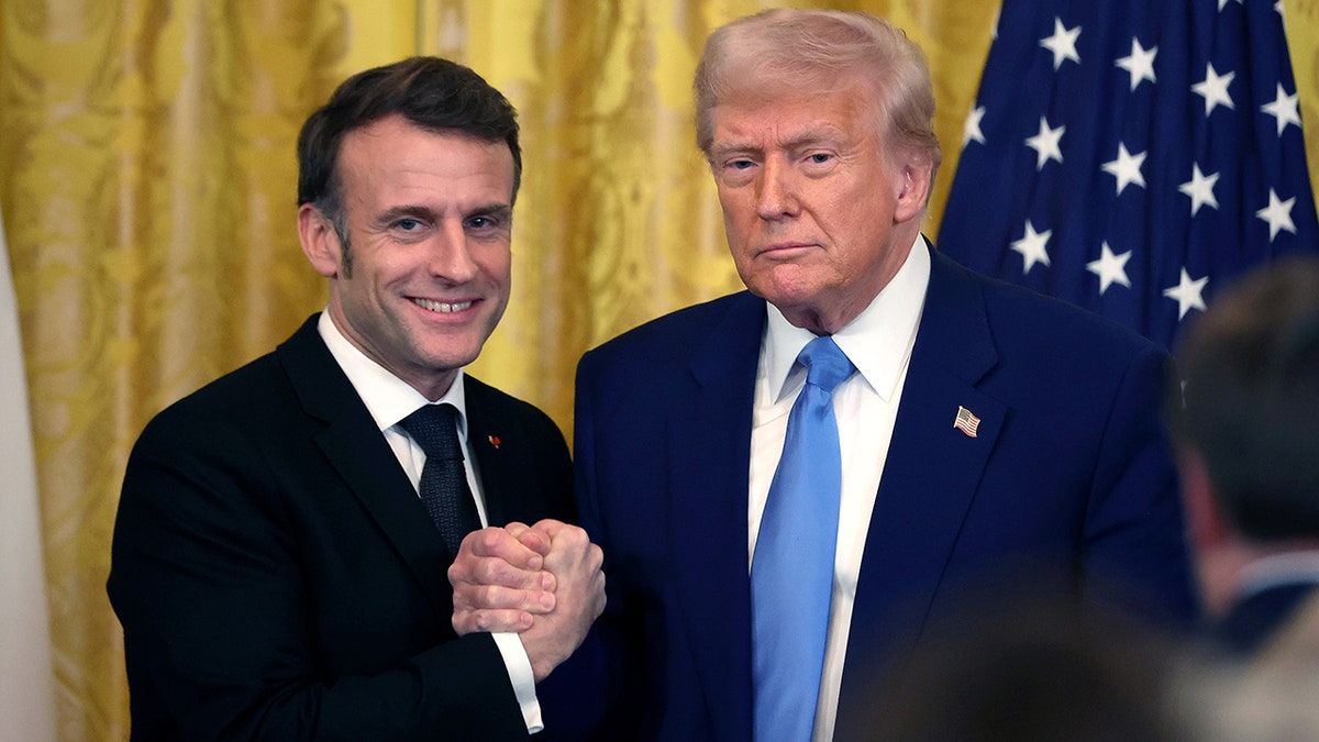 Emmanuel Macron i Donald Trump