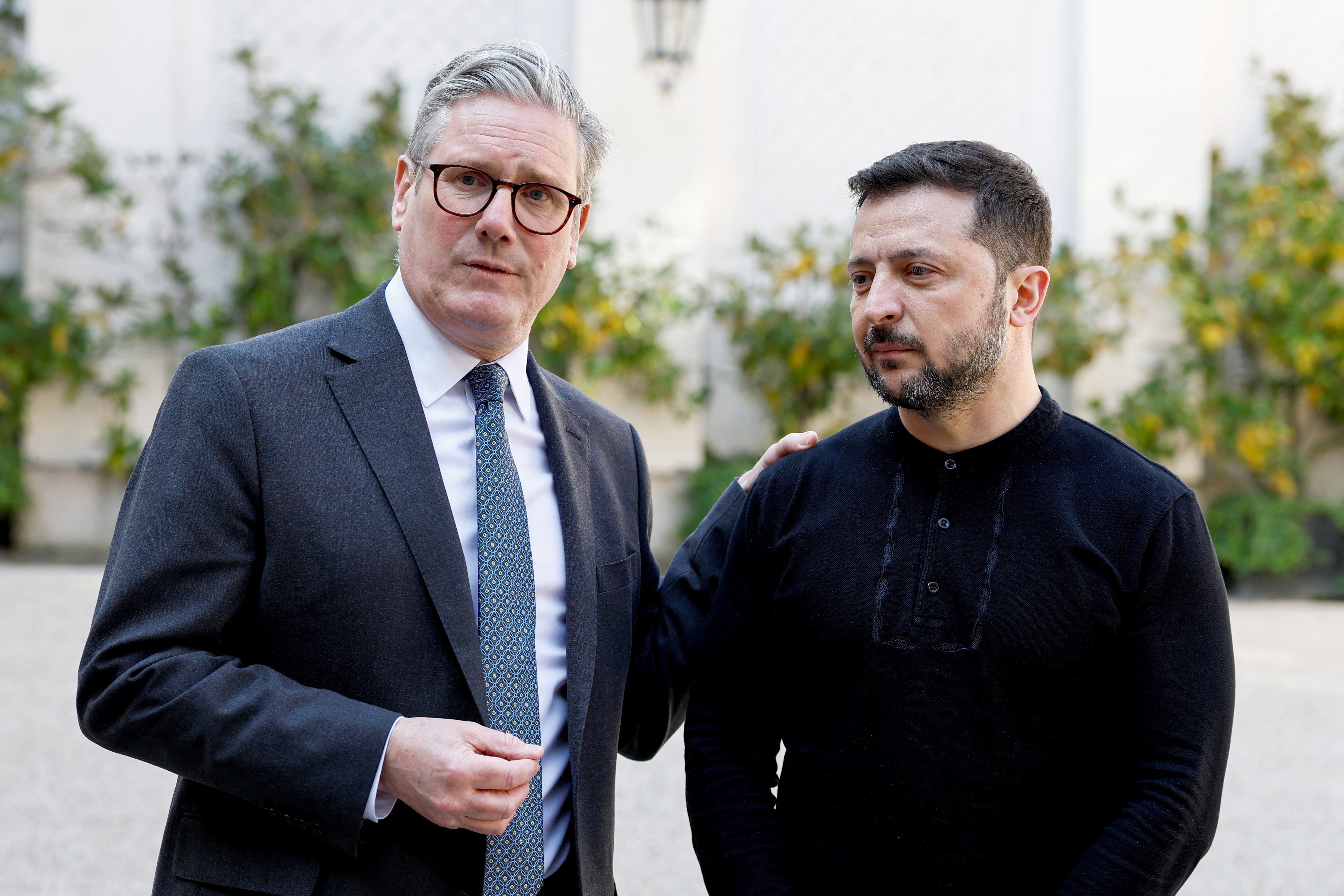 Sir Keir Starmer s ukrajinskim predsjednikom Volodymyr Zelensky