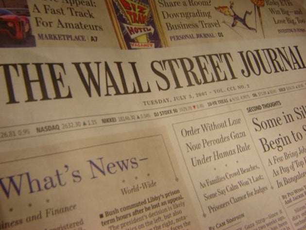 Wall Street Journal branio je svoje izvještavanje u izjavi.