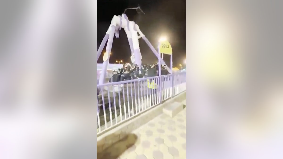 Jahači na zemlji nakon neispravnosti vožnje
