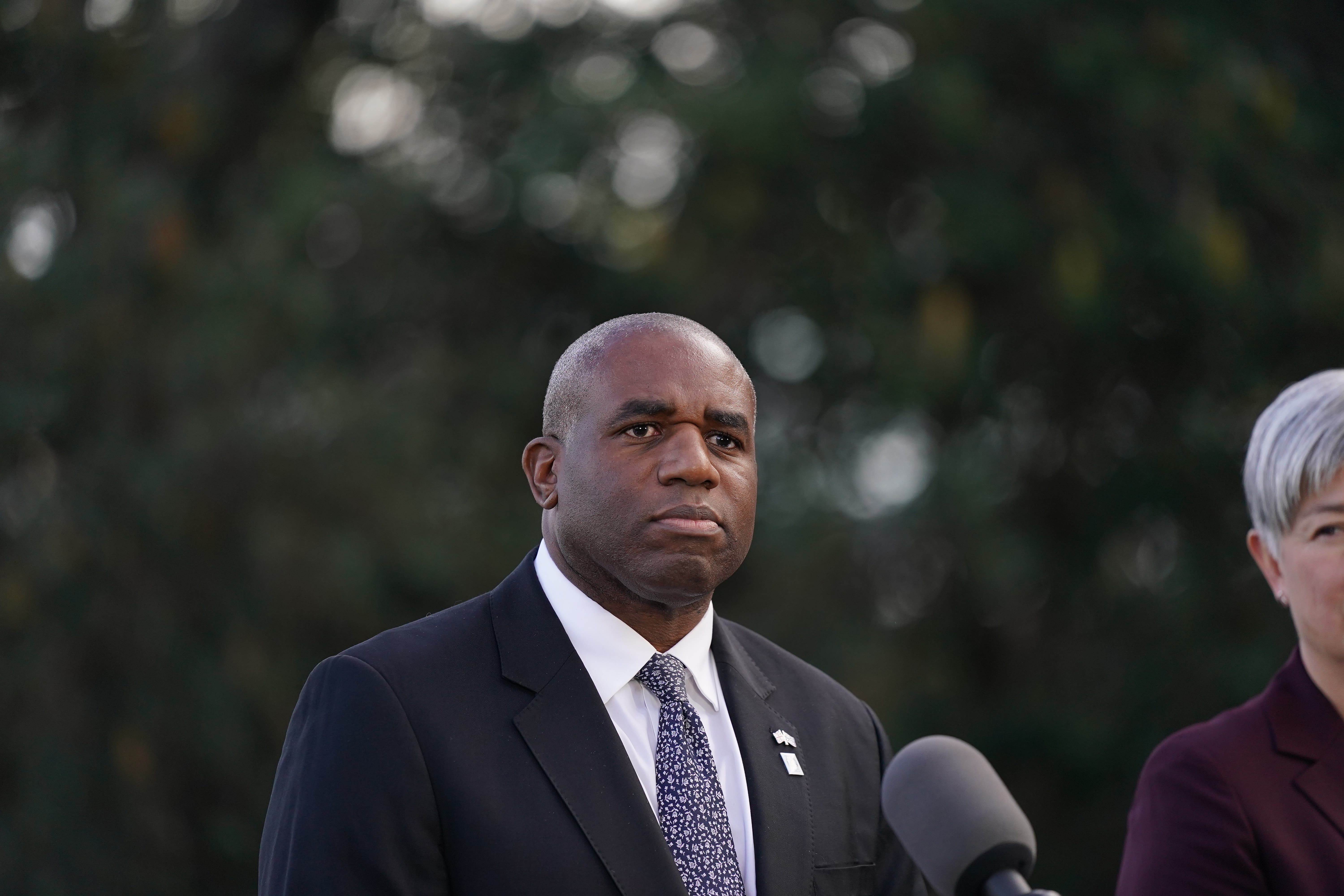 David Lammy pozvao je pristup pomoći da se 
