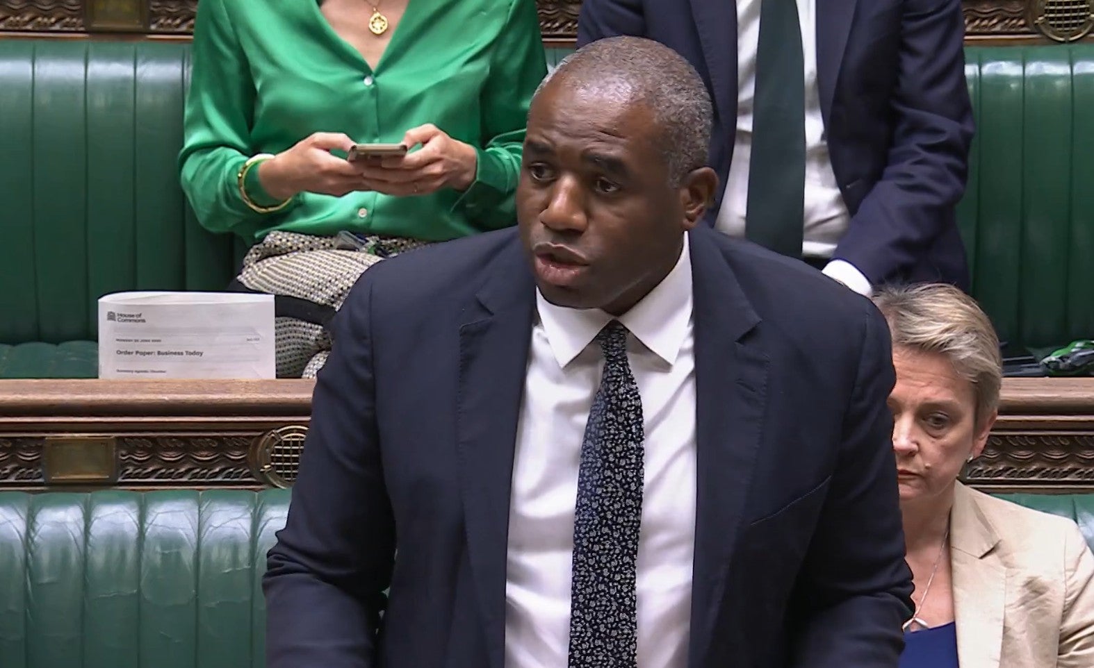 David Lammy pozvao je Izrael da se složi neposredni primirje