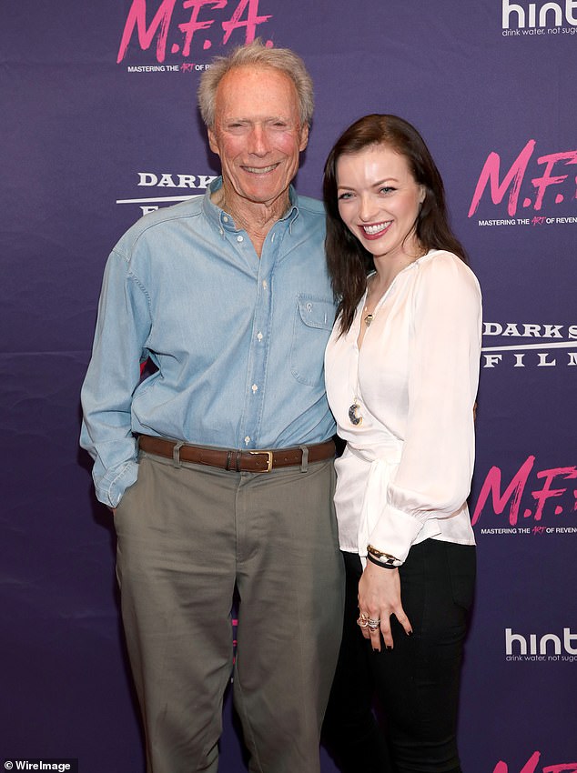 Clint Eastwood i kći Francesca 2017. godine