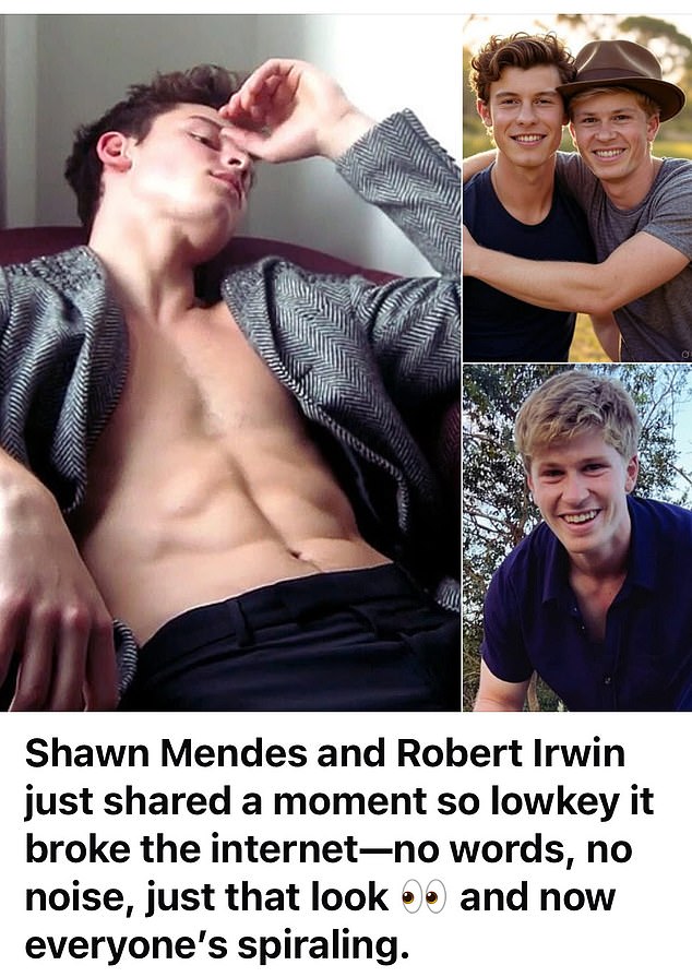Dolazi nakon što su fanovi prošli mjesec ušli u pad nakon što su se pojavile divlje, lažne slike u kojima su se pojavile Robert i kanadski pjevač Shawn Mendes