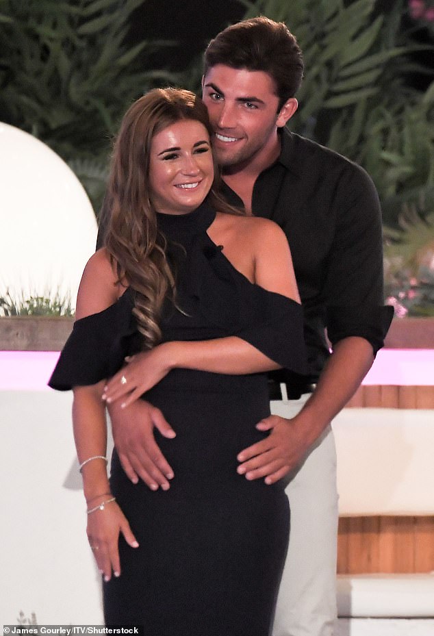 Dani je s bivšim partnerom Jackom Finchamom (na slici) pobijedio u seriji ITV2 Show Show Show 2018 (na slici)