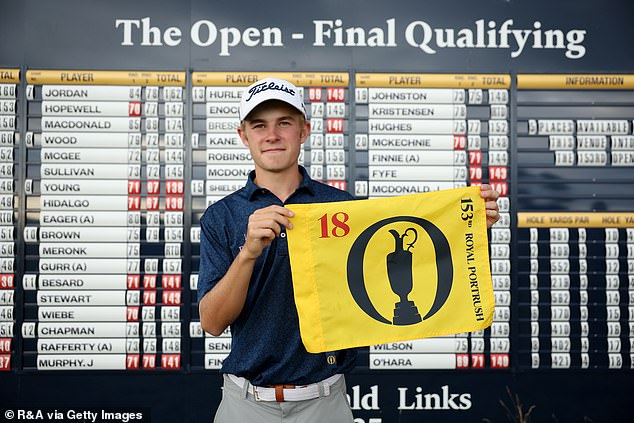 Graham će svoj otvoreni debi debitirati u dobi od 18 godina kasnije ovog mjeseca u Royal Portrush