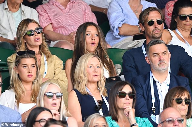 Abbey Clancy i Peter Crouch tretirali su svoju najstariju kćer Sophia, 14, na dan tenisa